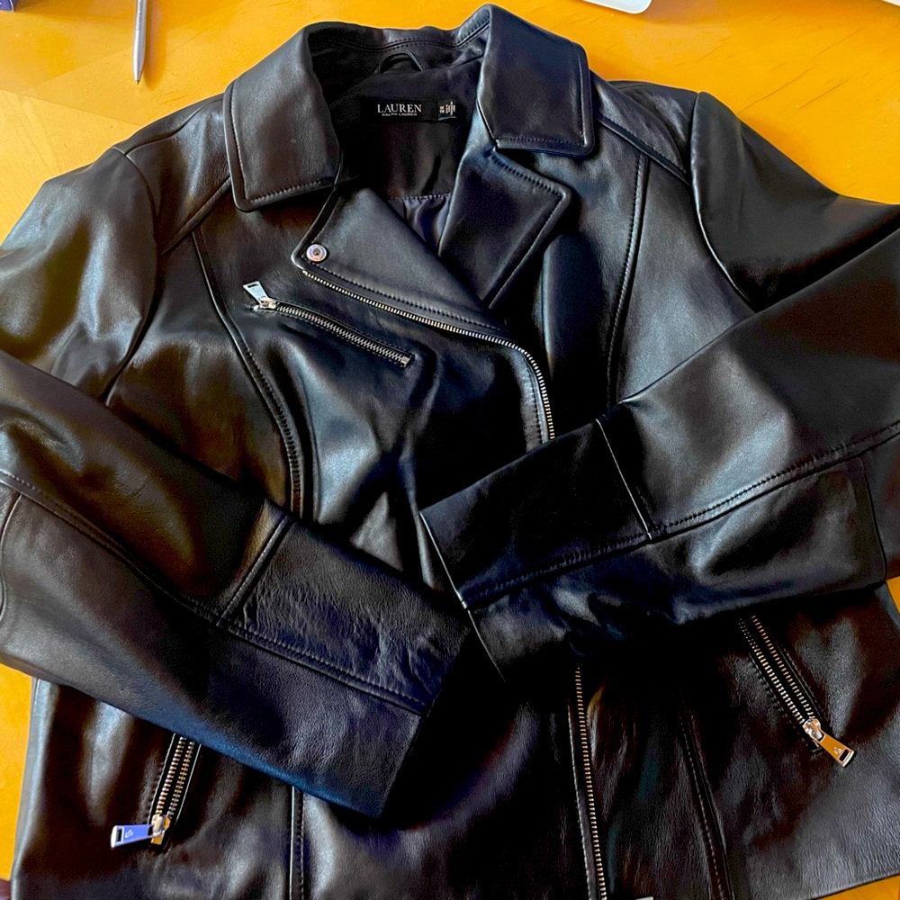 Ralph Lauren leather jacket